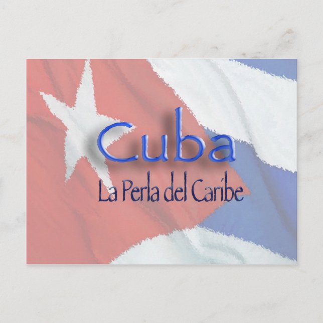 Carte Postale CUBA - La Perla del Caribe (Devant)