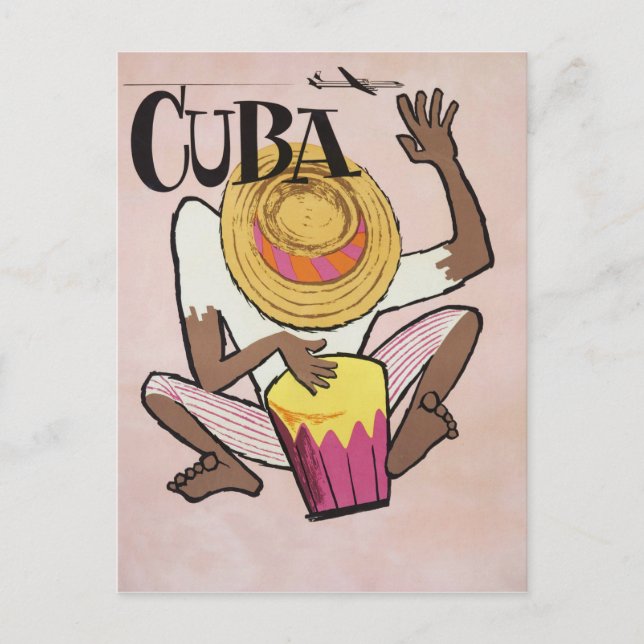 Carte Postale Cuba, voyage vintage (Devant)