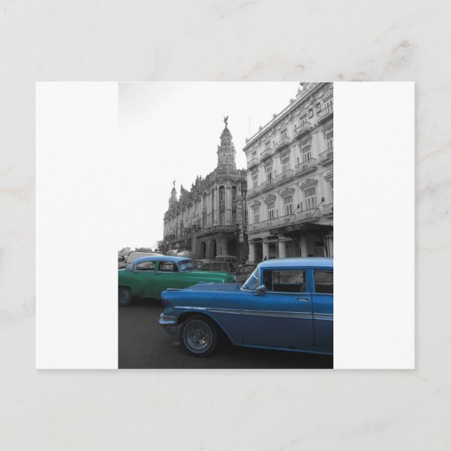 Carte Postale Cuban Cars 1 (Devant)