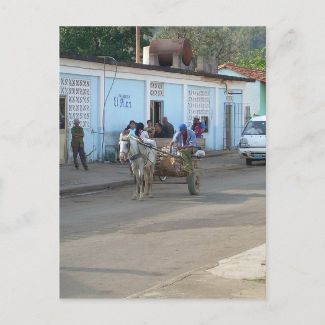Carte Postale Cuban Street Life (Devant)