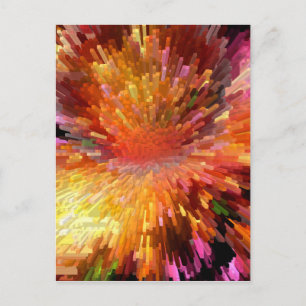 Carte Postale Cube solaire