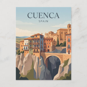Carte Postale Cuenca Espagne