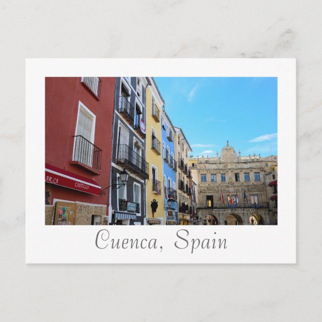 Carte Postale Cuenca, Espagne (Devant)