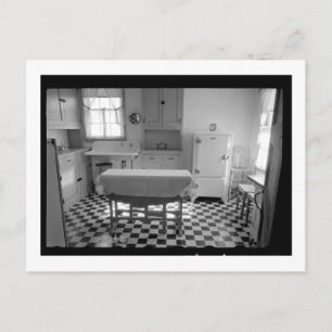 Carte Postale Cuisine agricole de l'ère de la dépression