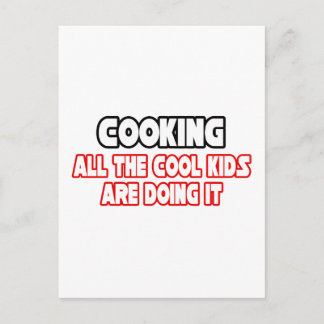 Carte Postale Cuisine...Enfants Cool