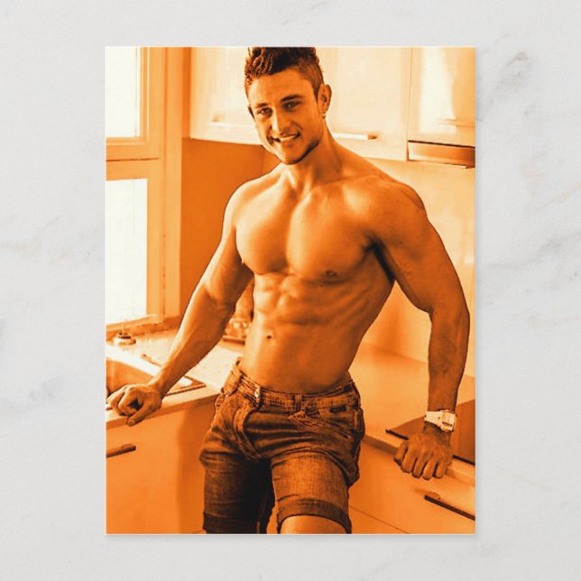 Carte Postale Cuisine Hunk BRZ (Devant)