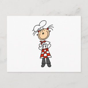Carte Postale Cuisinière
