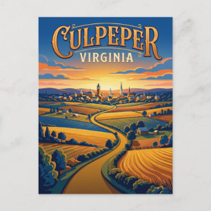 Carte Postale Culpeper États-Unis