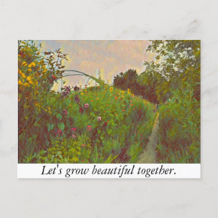 Carte Postale Cultivons ensemble