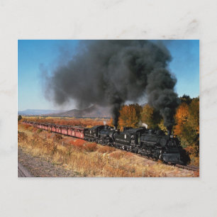 Carte Postale Cumbres et Toltec Railroad, no 487 et no 484,