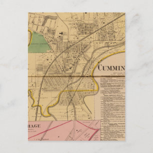 Carte Postale Cumminsville, Ohio