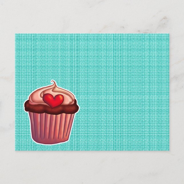 Carte Postale Cupcake (Devant)