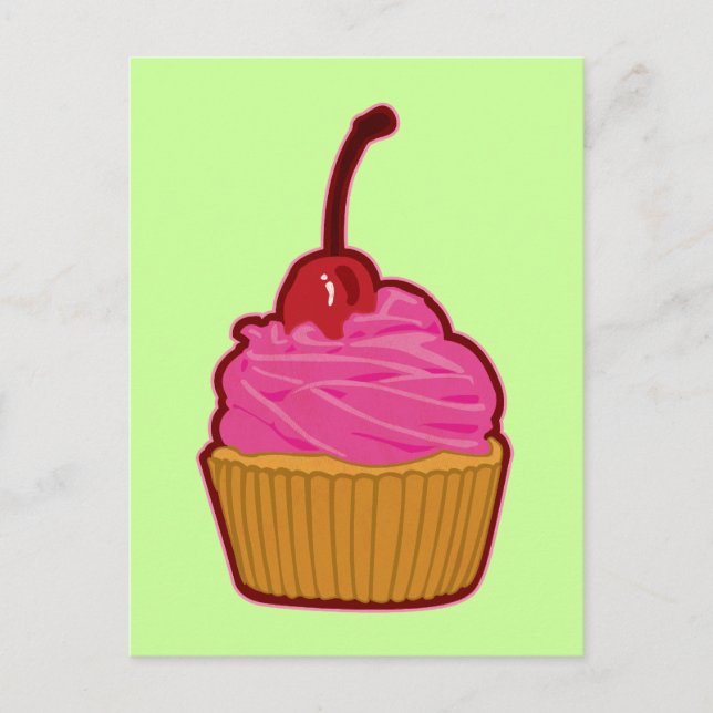 Carte Postale Cupcake (Devant)