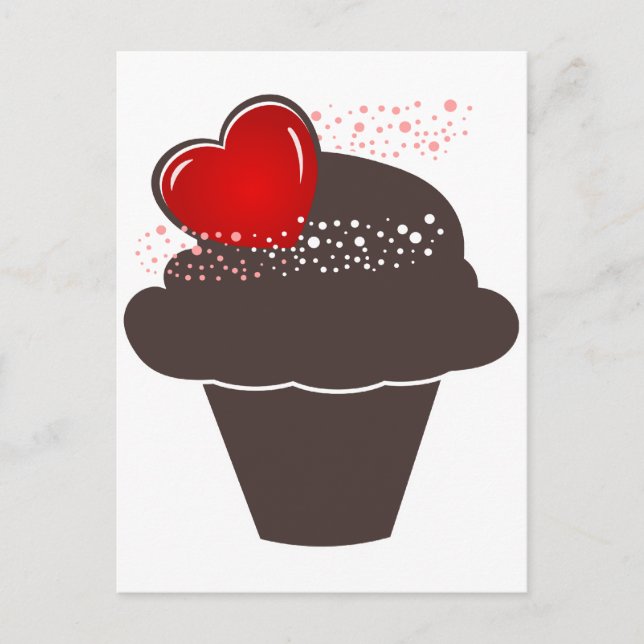 Carte Postale Cupcake (Devant)