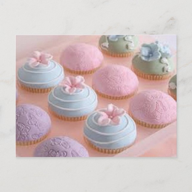Carte postale Cupcake (Devant)