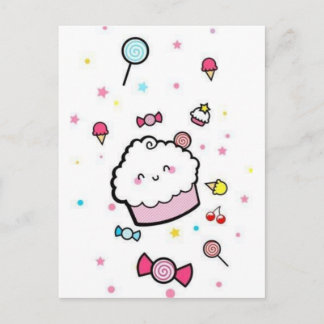 Carte Postale cupcake