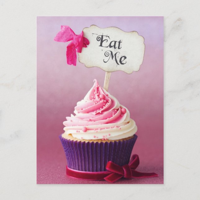 Carte Postale Cupcake - Mange-Moi (Devant)