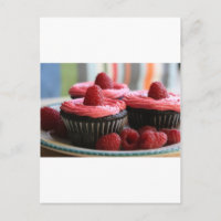 Cupcakes aux framboises