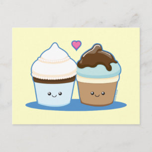 Carte Postale Cupcakes mariages