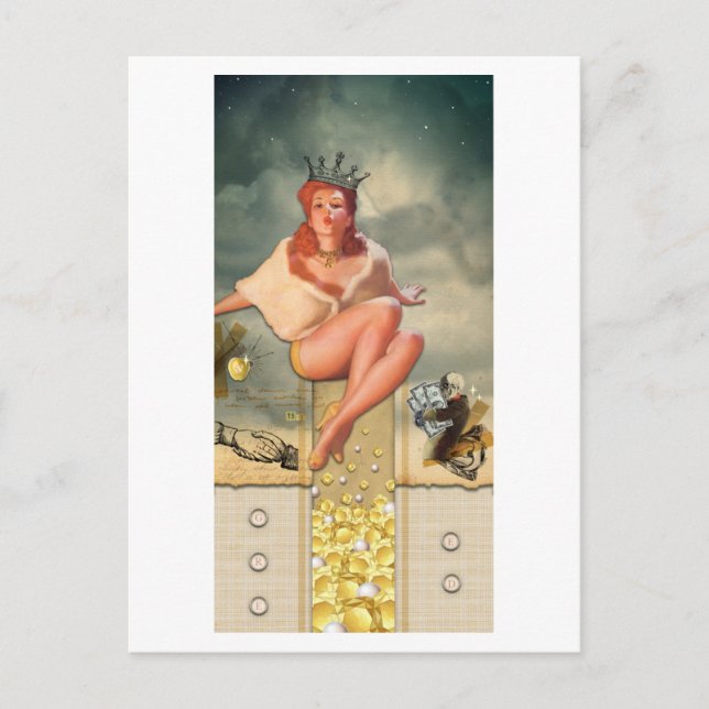 Carte Postale cupidité (Devant)