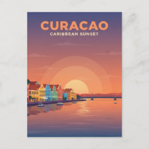Carte Postale Curaçao, Caraïbes néerlandaises