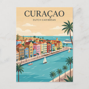 Carte Postale Curaçao, Caraïbes néerlandaises