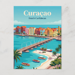 Carte Postale Curaçao Dutch Caribbean