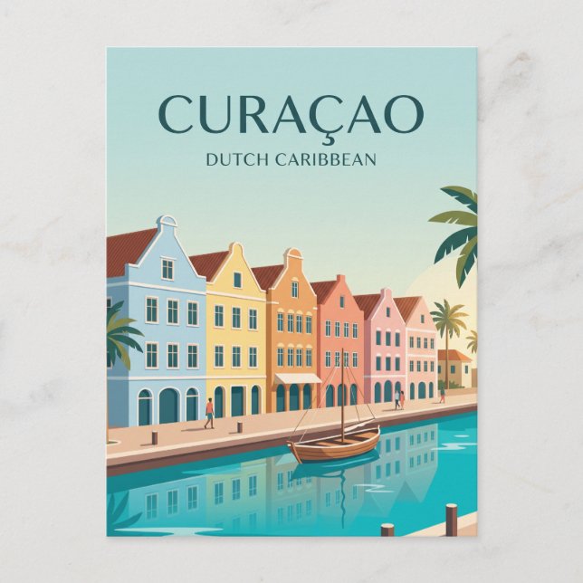Carte Postale Curaçao Dutch Caribbean (Devant)