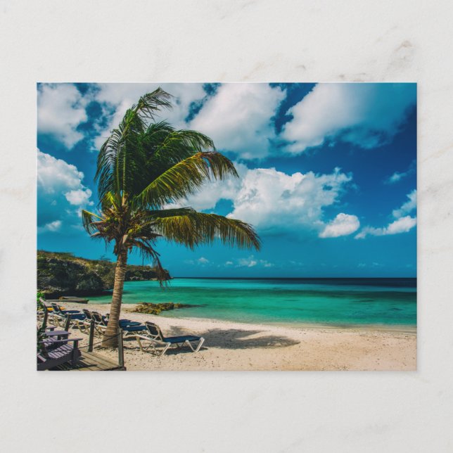 Carte Postale Curaçao, Playa Porto Marie (Devant)