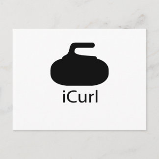 Carte Postale Curl
