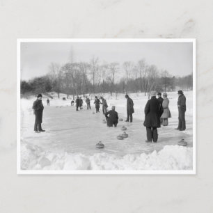 Carte Postale Curling à Central Park, New York