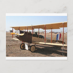 Carte Postale Curtiss Jenny Biplane