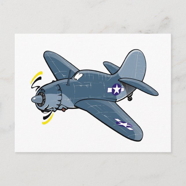 Carte Postale curtiss sb2c helldiver (Devant)