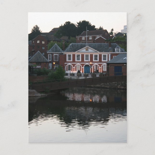 Carte Postale Custom House, The Quay, Exeter, Devon, Royaume-Uni (Devant)