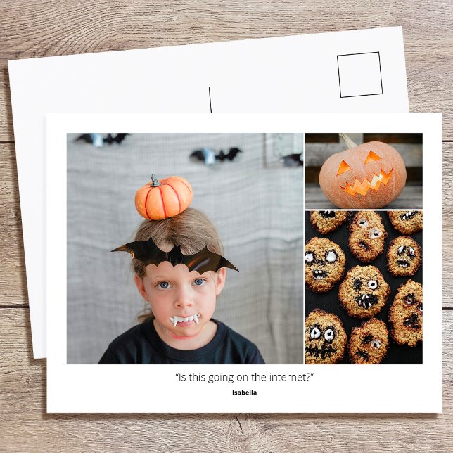 Carte Postale  Custom Photo Family Quotes & Funny Sayings (Créateur téléchargé)