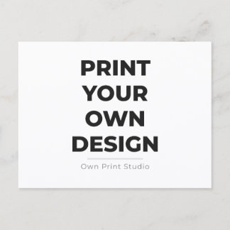 Carte Postale Custom Print Your Own | Printing My Own To Order
