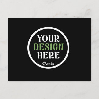 Carte Postale custom, unique, sleek & minimalist hershey®'s kiss