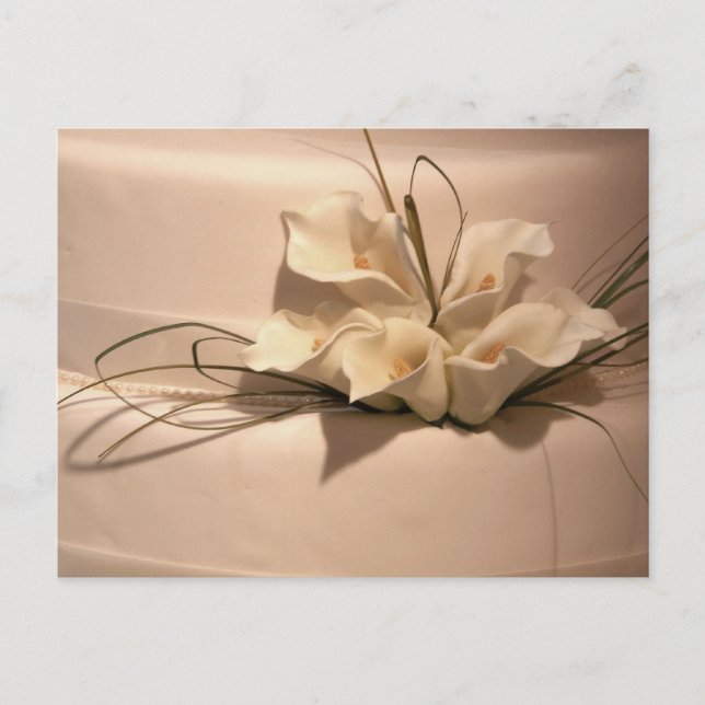 Carte Postale Customisez votre propre calla lily (Devant)