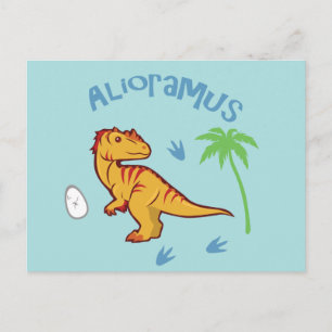 Carte Postale Cute Alioramus