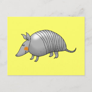 Carte Postale Cute armadillo