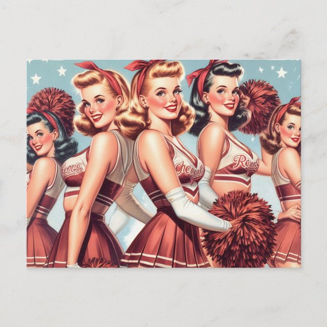 Carte Postale Cute Chevrons Vintages (Devant)