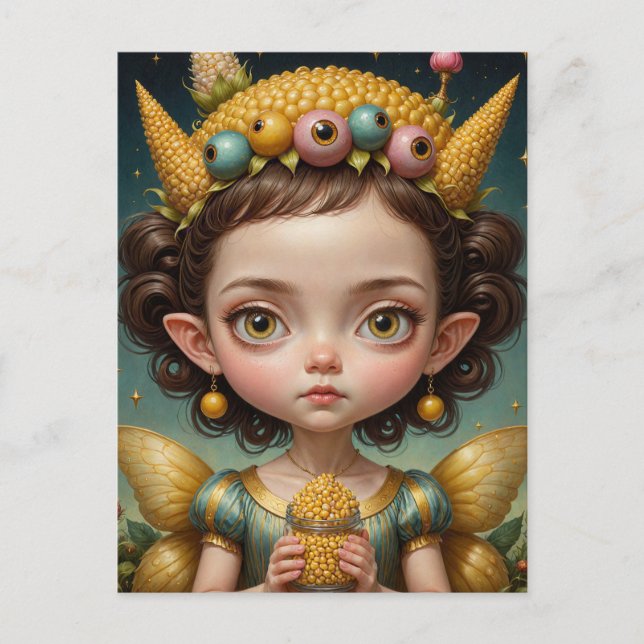 Carte Postale Cute Corny Fairy (Devant)