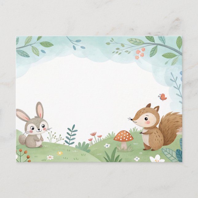 Carte Postale Cute Critters in Nature (Devant)