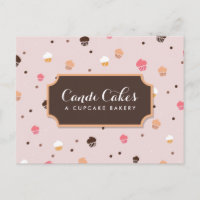 Cute Cupcakes Boulangerie Motif rose