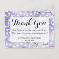 Cute Girly Unicorns et coloré Rainbows Motif
