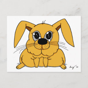 Carte postale Cute Grote Bunny
