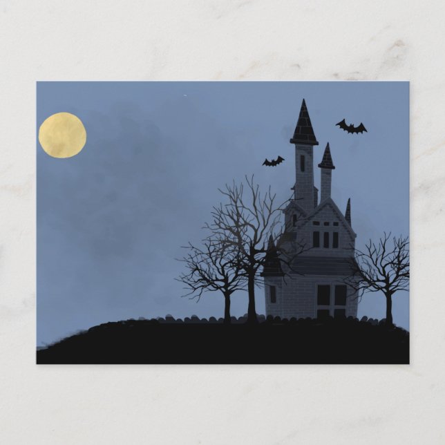 Carte Postale Cute Halloween (Devant)