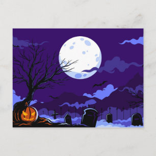 Carte Postale Cute Halloween