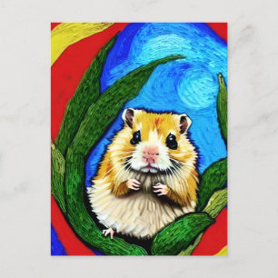 Carte postale Cute Hamster