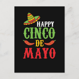 Carte Postale Cute Happy Cinco De Mayo